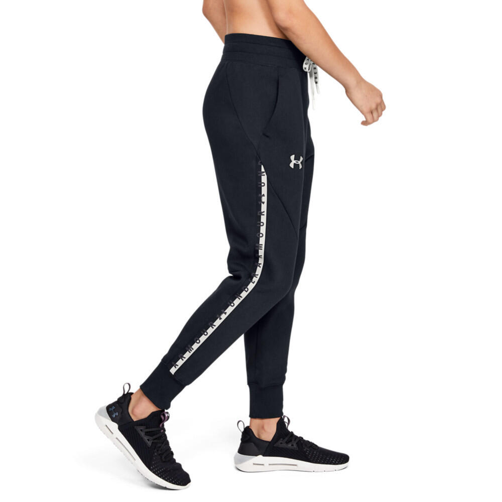 Pantalon de survêtement  Femme Under Armour FLEECE TAPED WORDMARK 5/6