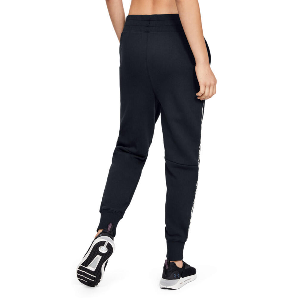 Pantalon de survêtement  Femme Under Armour FLEECE TAPED WORDMARK 4/6