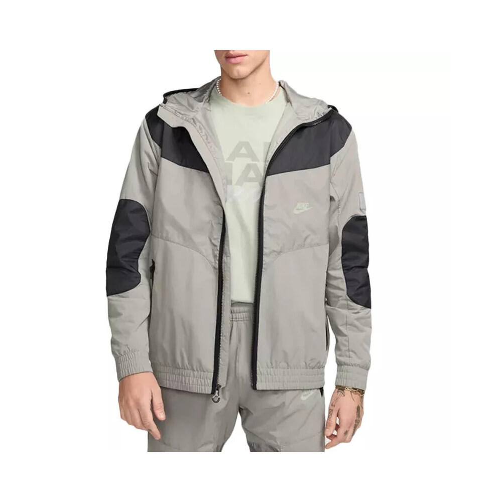 Nike - Veste De Survêtement Nike M Nsw Airmax Wvn Jacket - Sweat Zippé - Gris|noir - 44 L - Decathlon