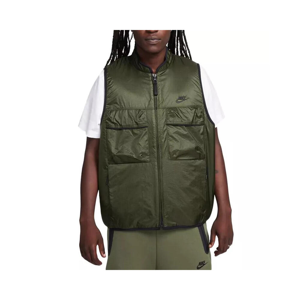 Nike - Blouson Sans Manche Nike Tech Fleece Utility Vest - Gilet Sans Manche - Vert - 44 L - Decathlon