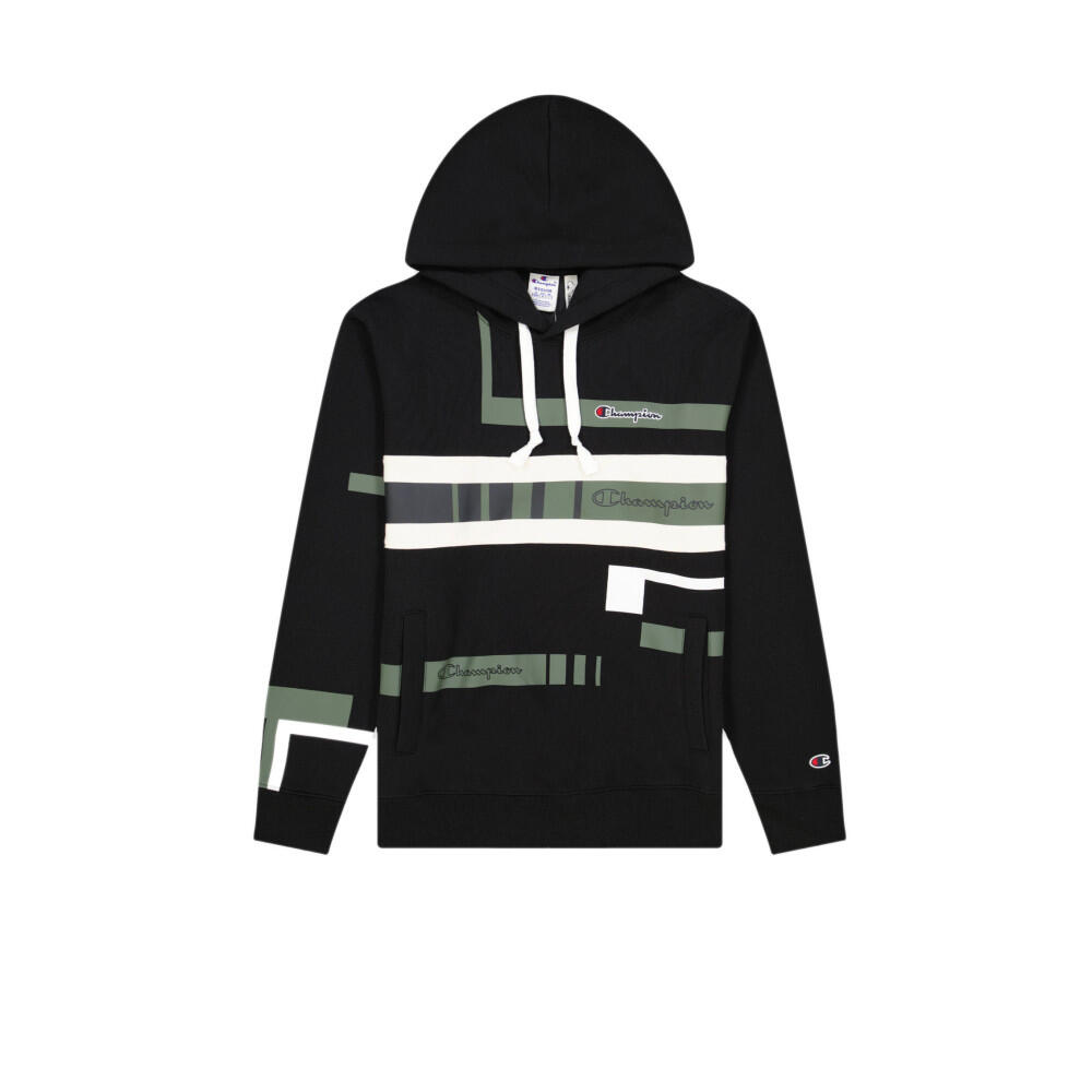 Champion - Sweat À Capuche Champion Reverse Weave - Sweat-shirt - Noir - 38 S - Decathlon