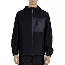 Veste à capuche zippée Helvetica Saturne