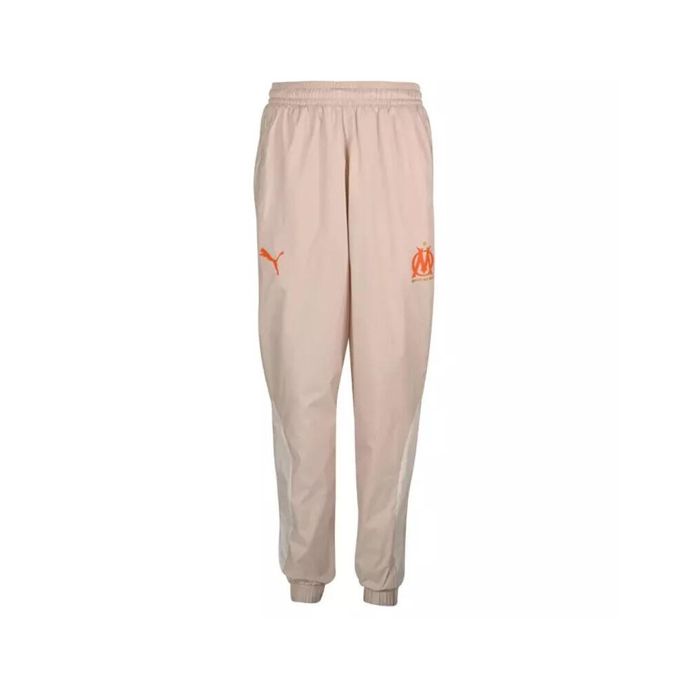 Puma - Pantalon De Survêtement Puma Om Woven - Pantalons - Gris|marron - 36 Xs - Decathlon