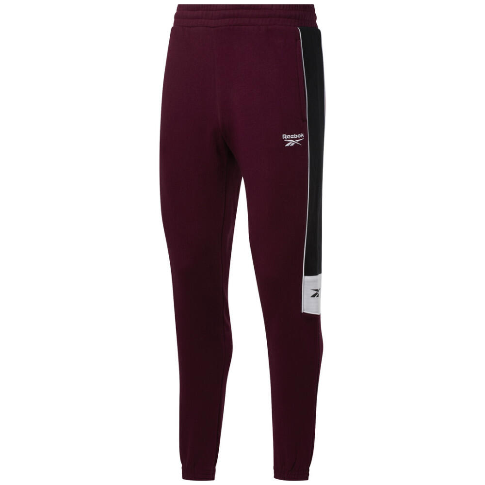Reebok - Pantalon De Survêtement Reebok Classics Linear - Pantalons - Marron|rouge - 36 Xs - Decathlon