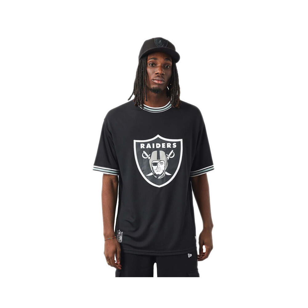 Tee-shirt New Era Las Vegas Raiders NFL Team Logo 1/4
