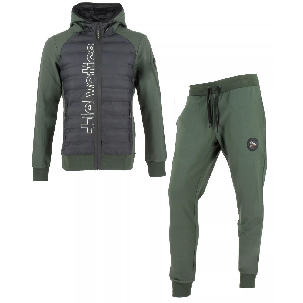Helvetica - Ensemble De Survêtement Helvetica New Vancover - Survêtement - Vert - 38 S - Decathlon