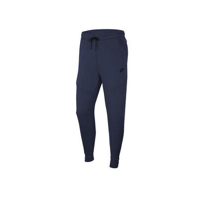 Broek tech fleece blauw - cu4495-410