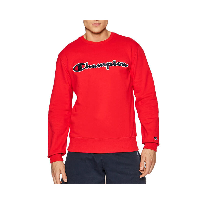 Champion Application Logo Crew pulóver FLS