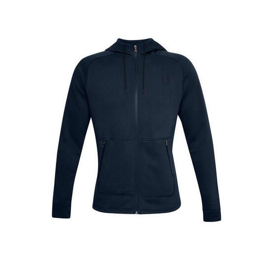 Sweat à capuche Under Armour CHARGED COTTON FLEECE FULL ZIP