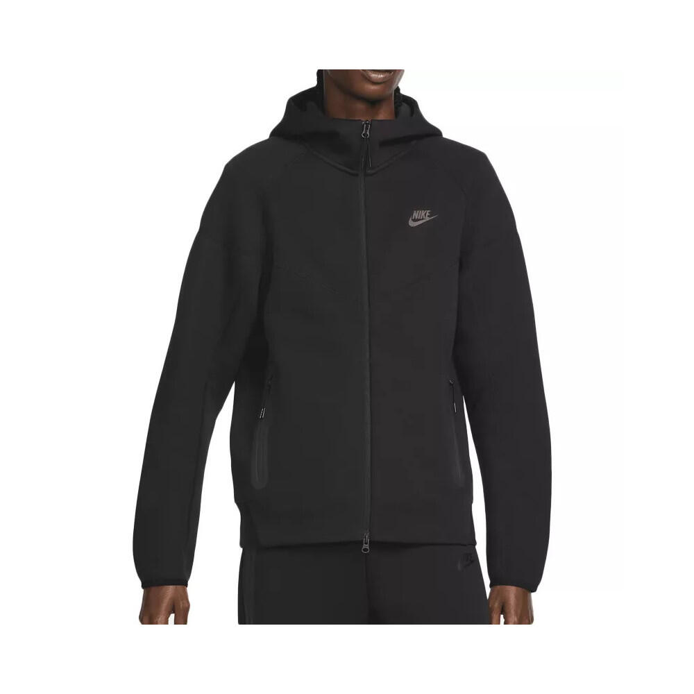 Sudadera Con Capucha y Cremallera Integral Tech Fleece Windrunner Talla L Negro… 3/5