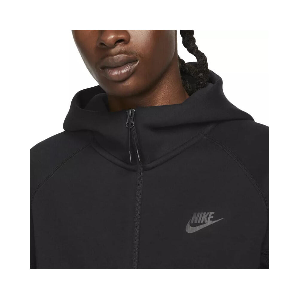 Sudadera Con Capucha y Cremallera Integral Tech Fleece Windrunner Talla L Negro… 5/5