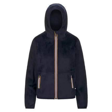 Veste courte K-Way LILY VELOUR POLAR REVERSIBLE