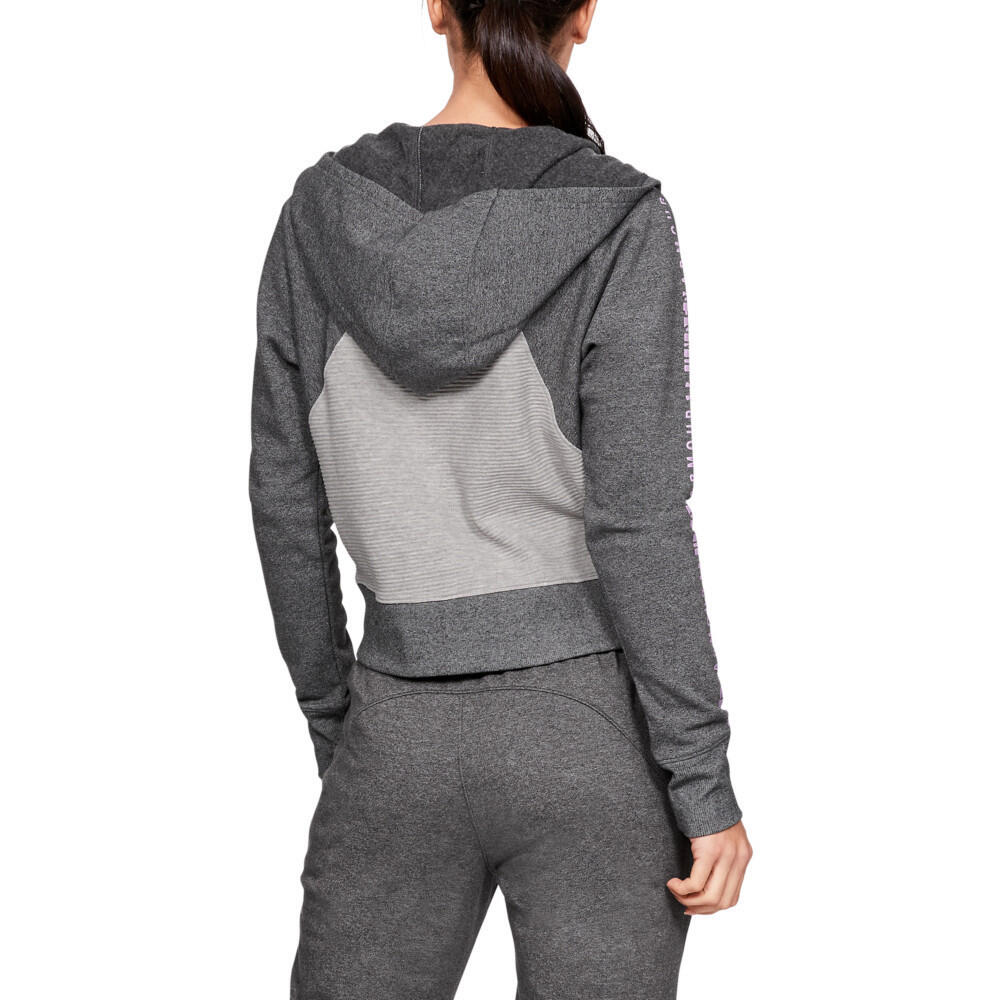 Veste de survêtement Femme Under Armour MICROTHREAD FLEECE GRAPHIC FULL ZIP 5/6
