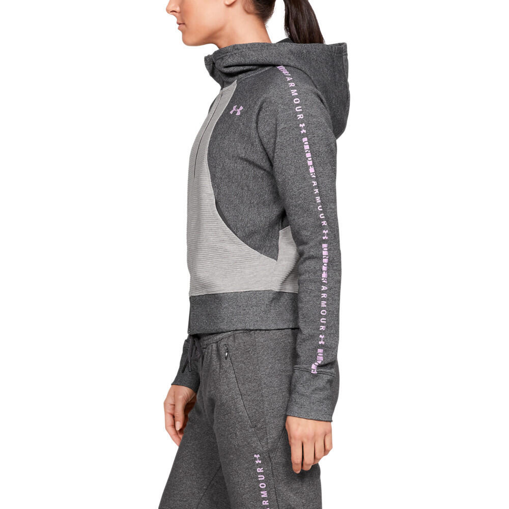 Veste de survêtement Femme Under Armour MICROTHREAD FLEECE GRAPHIC FULL ZIP 4/6