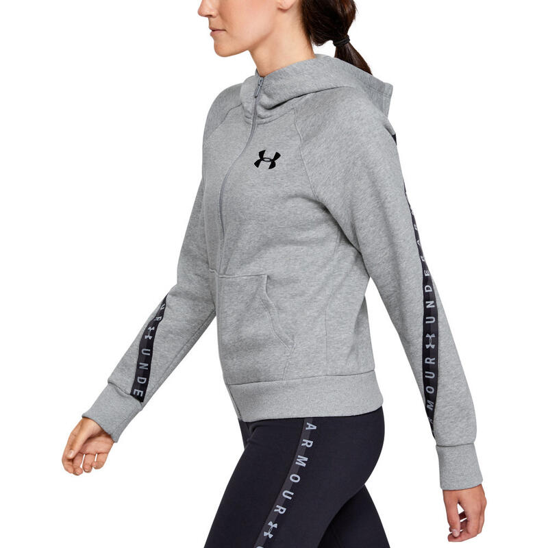 Veste de survêtement Femme Under Armour TAPED FLEECE FULL ZIP