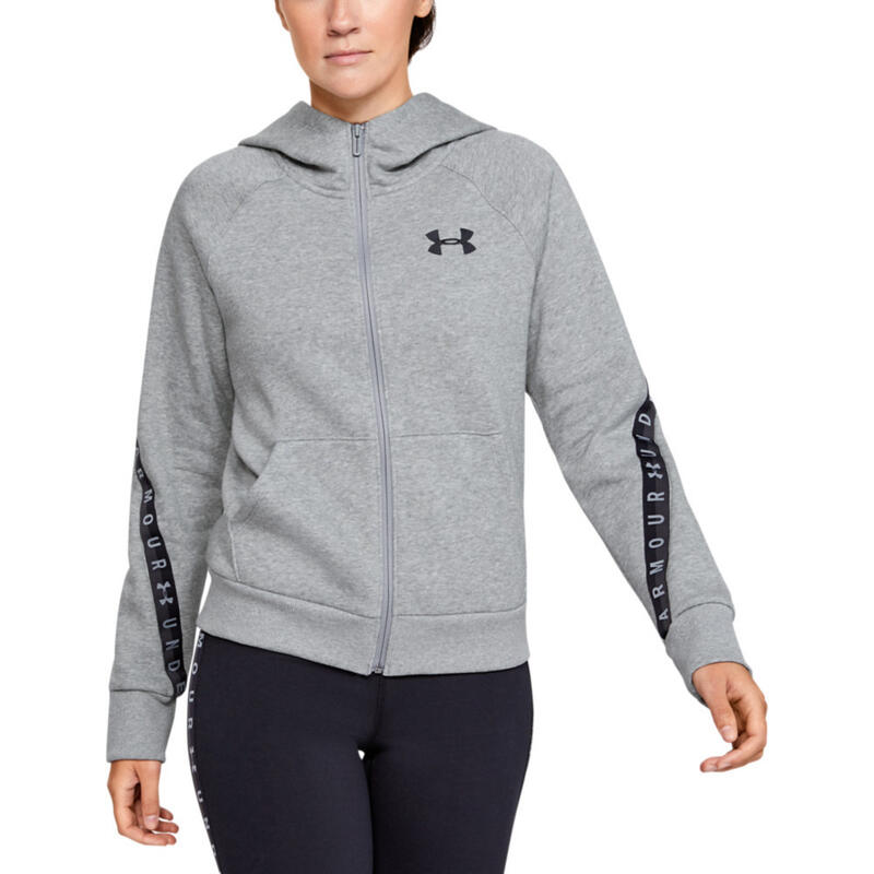 Veste de survêtement Femme Under Armour TAPED FLEECE FULL ZIP