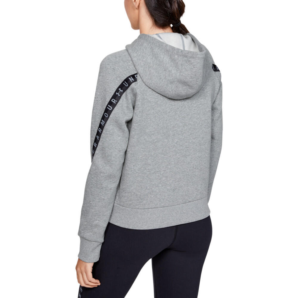 Veste de survêtement Femme Under Armour TAPED FLEECE FULL ZIP 5/6