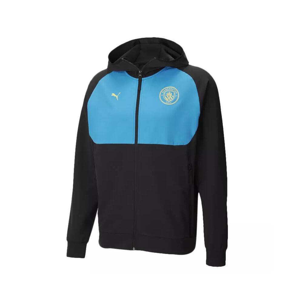 Puma - Veste De Survêtement Puma Manchester City - Veste - Bleu|noir - 42 M/l - Decathlon