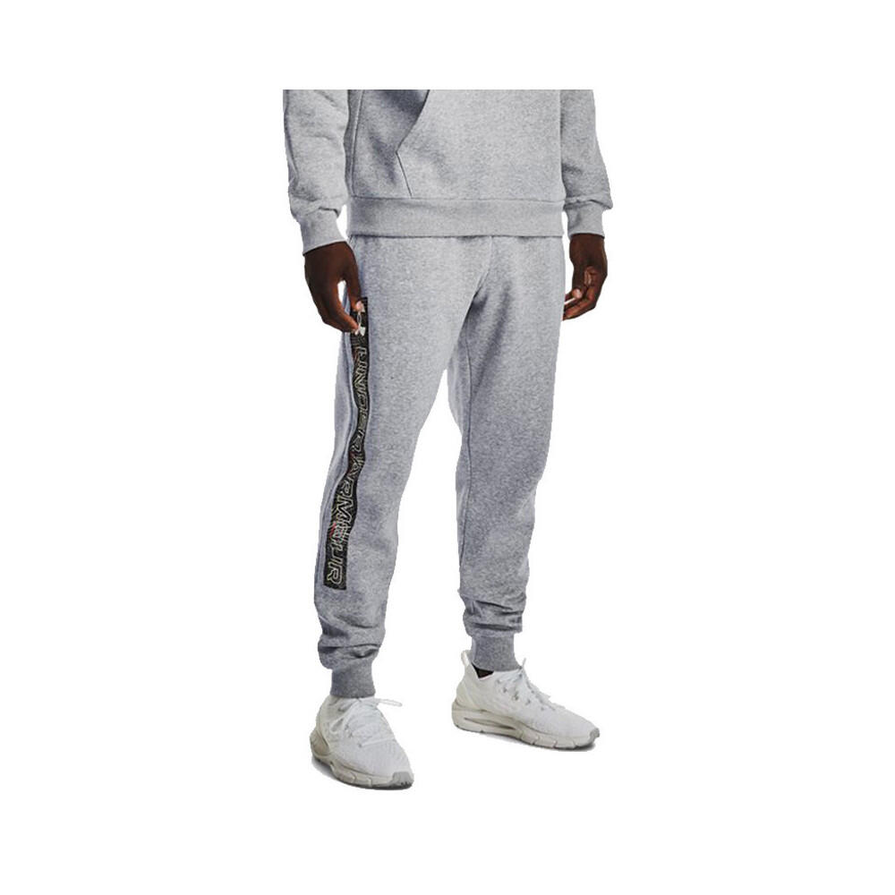 Pantalon pour hommes Under Armour Rival Fleece Graphic Joggers 4/5