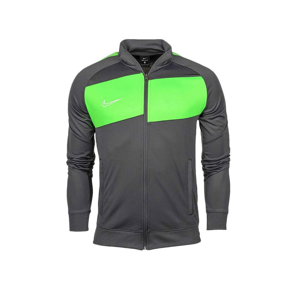 Nike - Veste De Survêtement Nike Academy Pro - Sweat Zippé - Gris|vert - 38 S - Decathlon