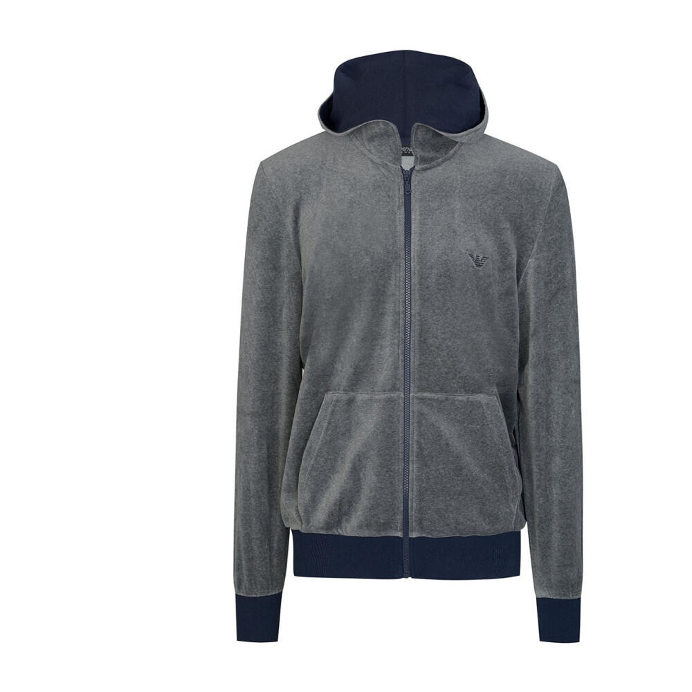 Ea7 - Sweat À Capuche Ea7 Emporio Armani - Sweat-shirt - Bleu - 38 S - Decathlon