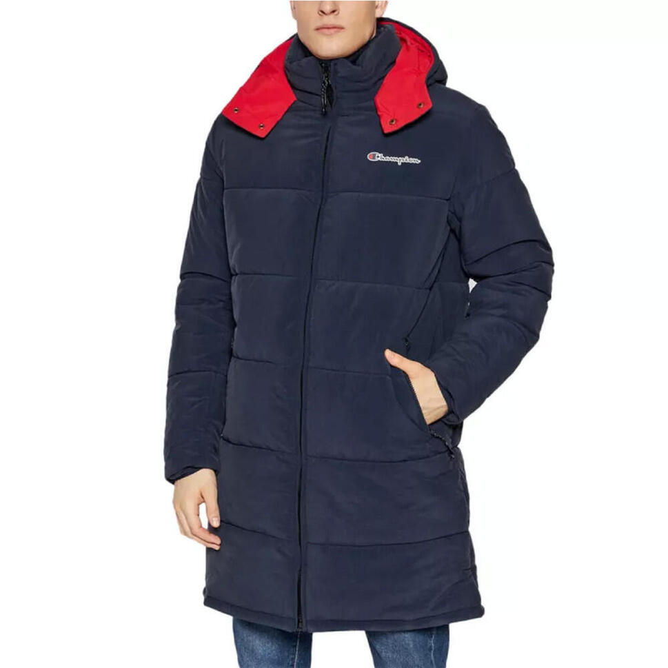 Kurtka uniwersalna męska Champion Script Logo Back Padded Hooded