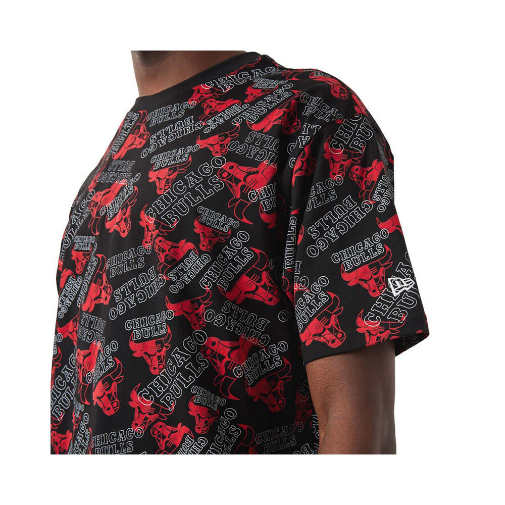 Tee-shirt New Era Chicago Bulls NBA All-Over Printed 4/4