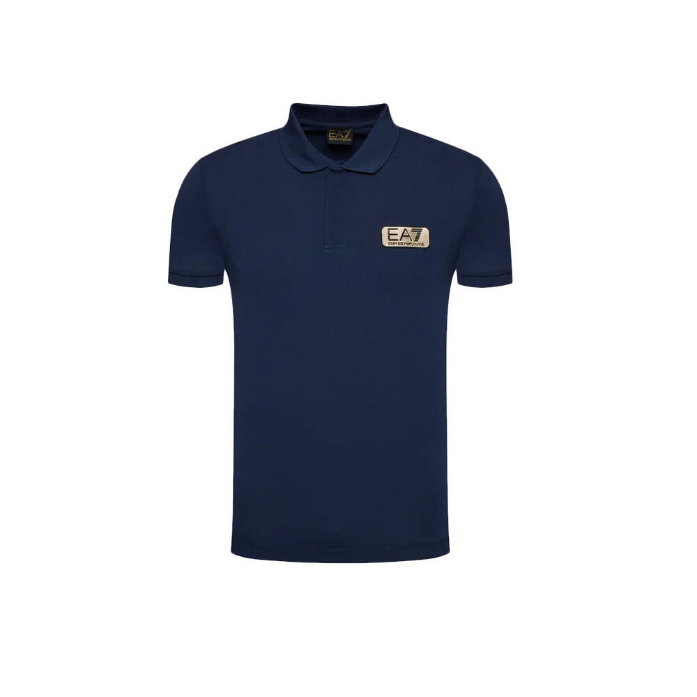 Ea7 - Polo Ea7 Emporio Armani - Polo Manches Courtes - Bleu - 48 Xl - Decathlon