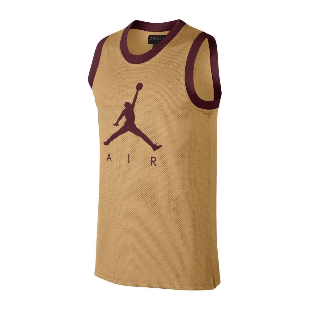 Nike - Débardeur Nike Jordan Jumpman Air Mesh - T-shirt Sans Manche - Beige - 36 Xs - Decathlon