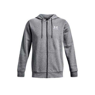 Sweatshirt onder armor ua essential fleece fz kap volwassenen