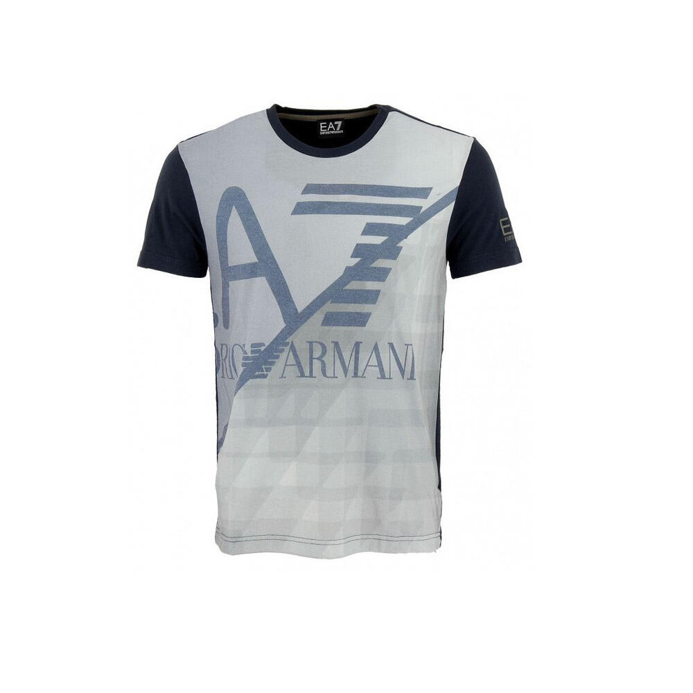 Ea7 - Tee-shirt Ea7 Emporio Armani - T-shirt Manches Courtes - Bleu - 36 Xs - Decathlon