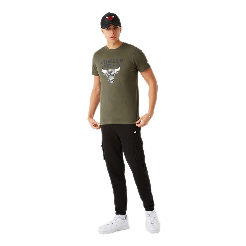 Tee-shirt New Era CHICAGO BULLS OUTDOOR UTILITY 4/5