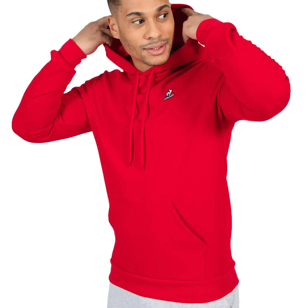 Felpa con cappuccio Le Coq Sportif ESSENTIALS da uomo 3/5