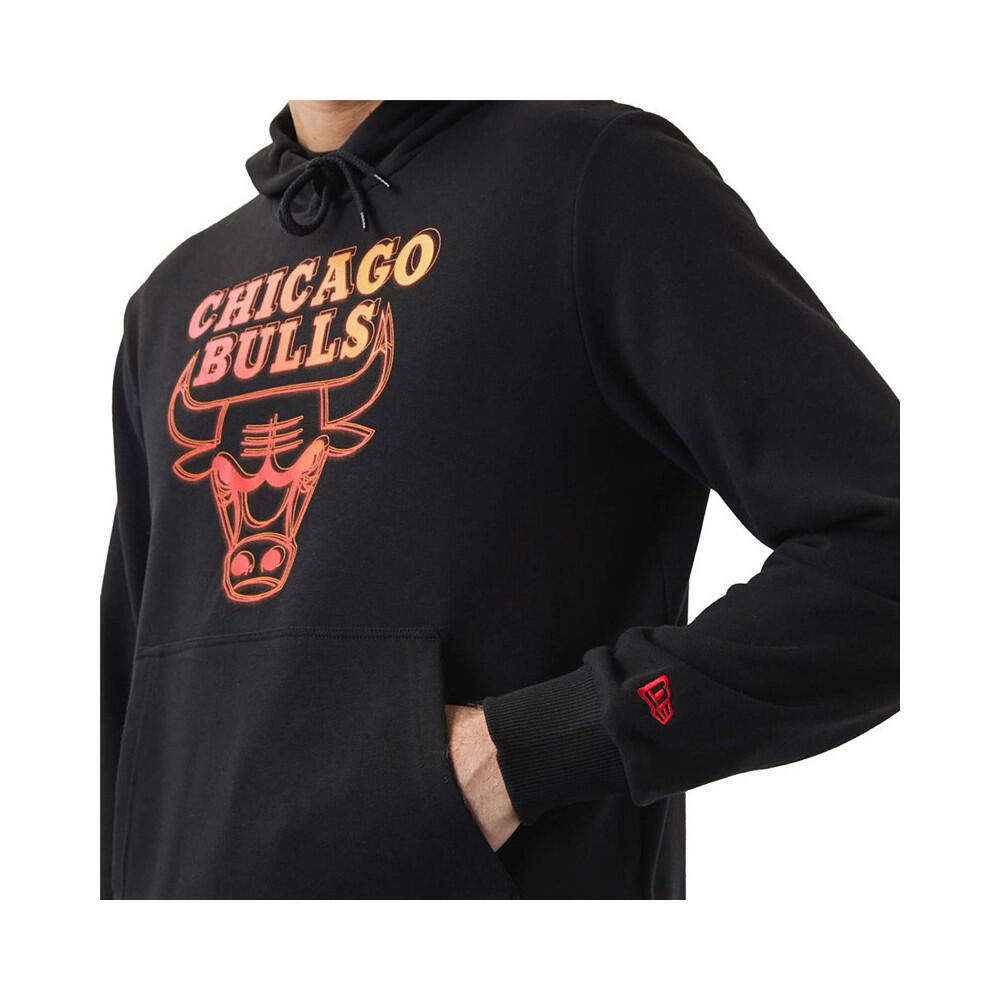 Felpa New Era Chicago Bulls NBA Neon Fade 3/5