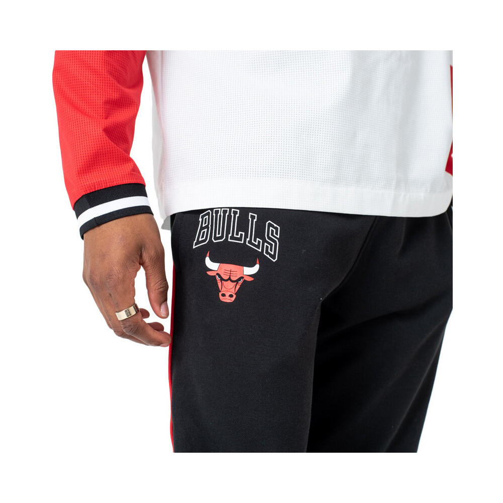 Calças de Fato de Treino New Era Chicago Bulls Piped 2/5