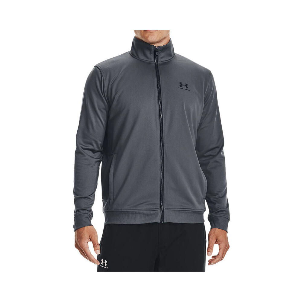Jasje Under Armour Sportstyle Tricot, Grijs, Mannen 2/6