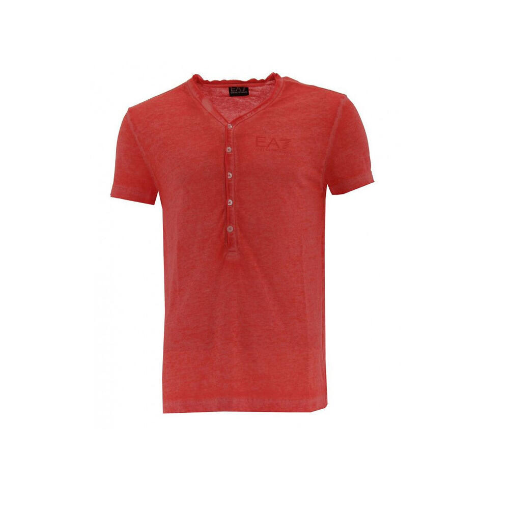 Ea7 - Tee-shirt Ea7 Emporio Armani Beach Wear - T-shirt Manches Courtes - Rouge - 38 S - Decathlon