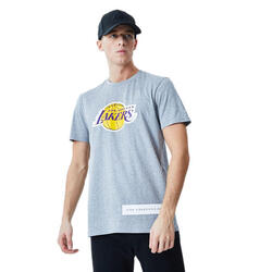 Tee-shirt New Era LOS ANGELES LAKERS BLOCK WORDMARK