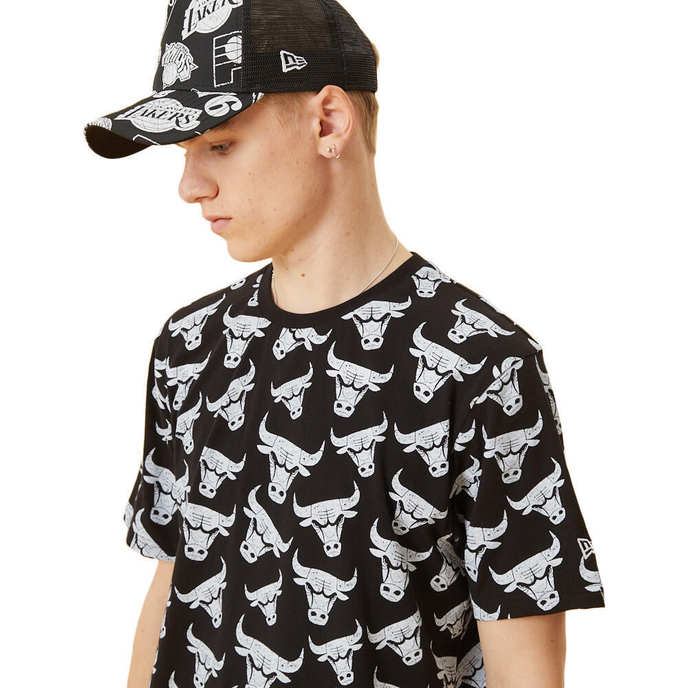 Tee-shirt New Era AOP DISTRESSED LOGO CHIBUL 4/5
