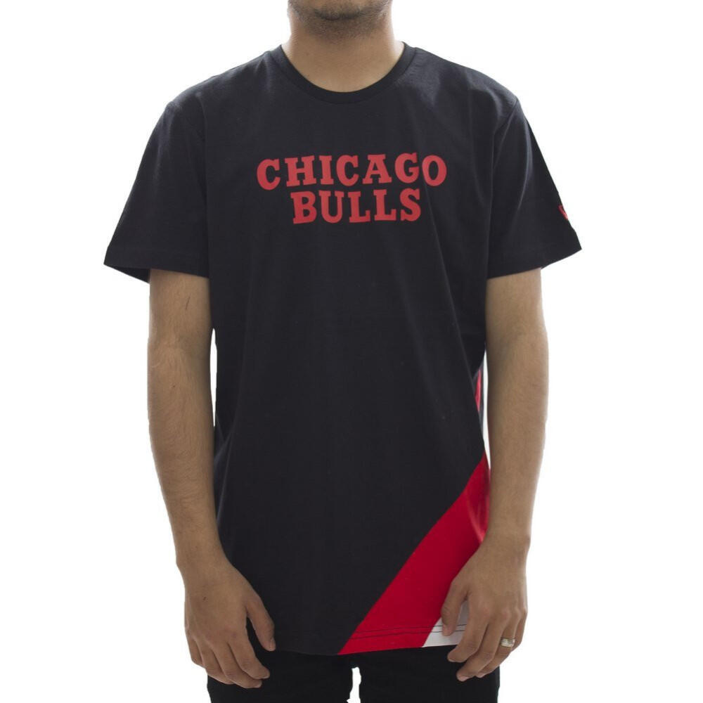 Tee-shirt New Era CHICAGO BULLS COLOUR BLOCK 1/4
