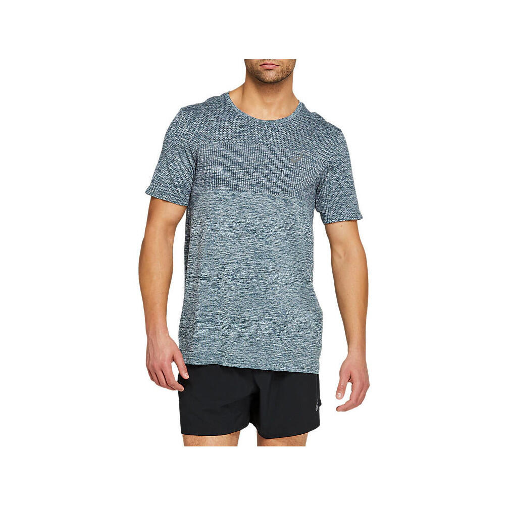 Asics - Tee-shirt Asics Race Seamless Ss - T-shirt Manches Courtes - Gris - 40 M - Decathlon