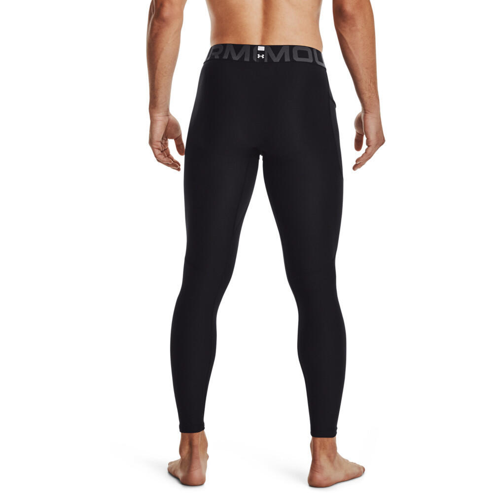 "HeatGear" Leggings für Herren Schwarz 4/6