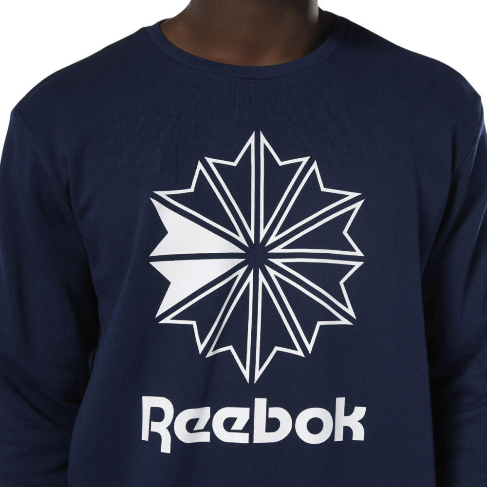 Camisola de Moletom Reebok AC FT Big Star 5/7