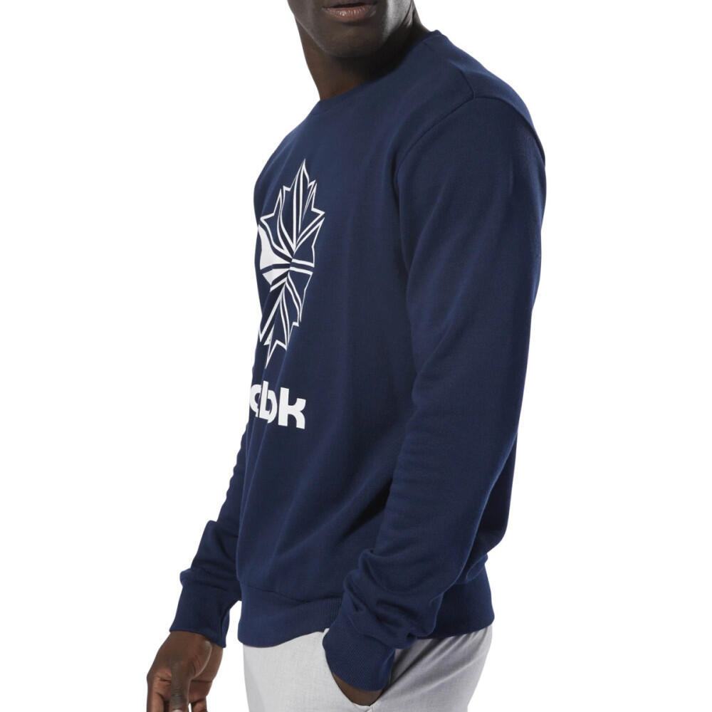 Camisola de Moletom Reebok AC FT Big Star 3/7