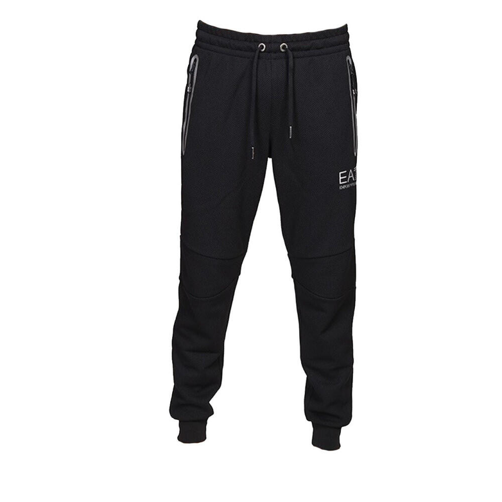 Ea7 - Pantalon De Survêtement Ea7 Emporio Armani - Pantalons - Blanc|noir - 40 M - Decathlon