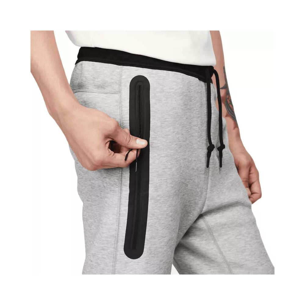 Pantatuta uomo (fleece) nike grigio 5/7