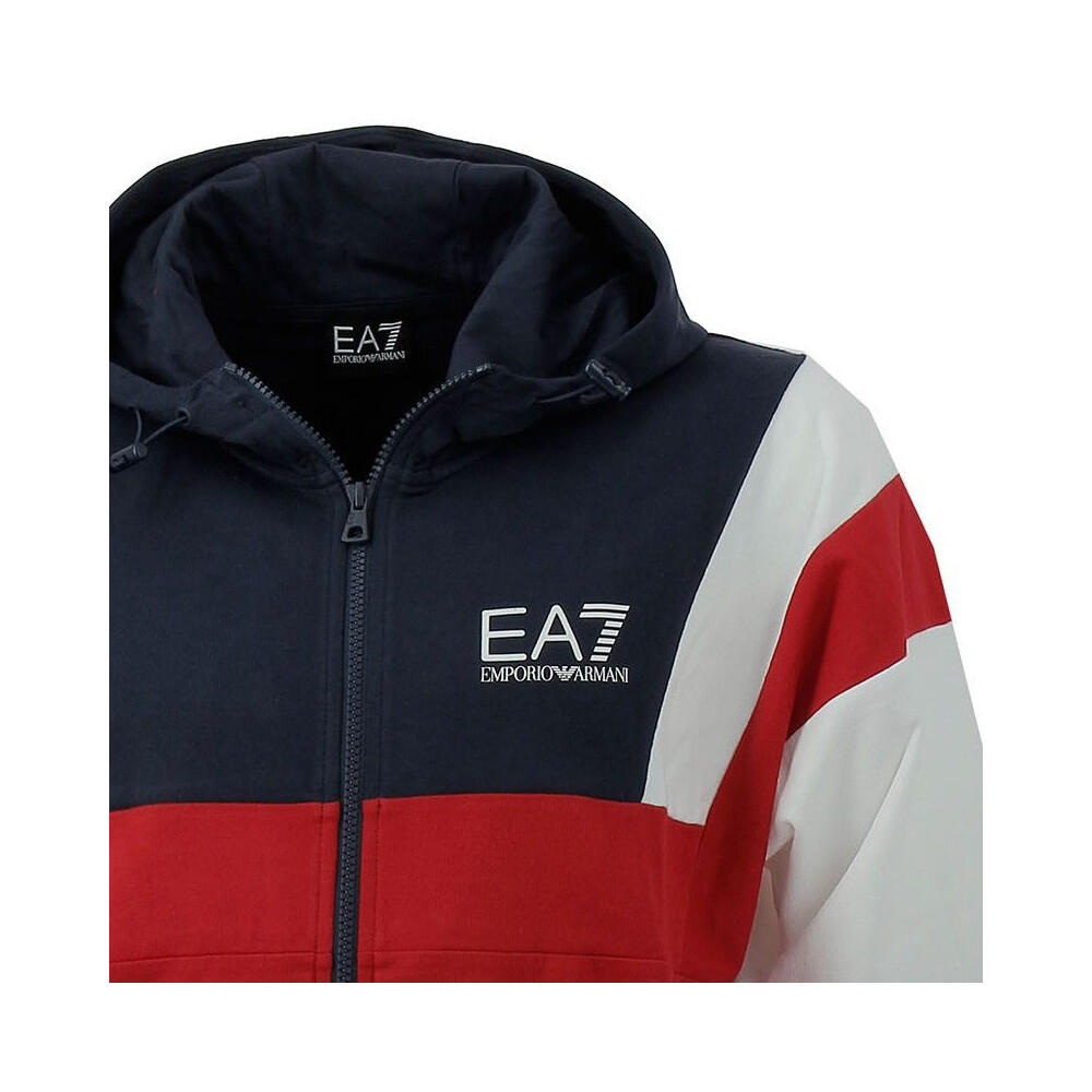 Felpa EA7 Emporio Armani SWEAT A CAPUCHE HOMME EA7 EMPORIO ARMANI 3/4