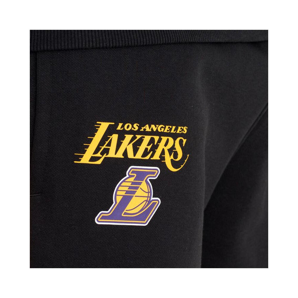 Pantalon de survêtement New Era LOS ANGELES LAKERS PIPED 4/5