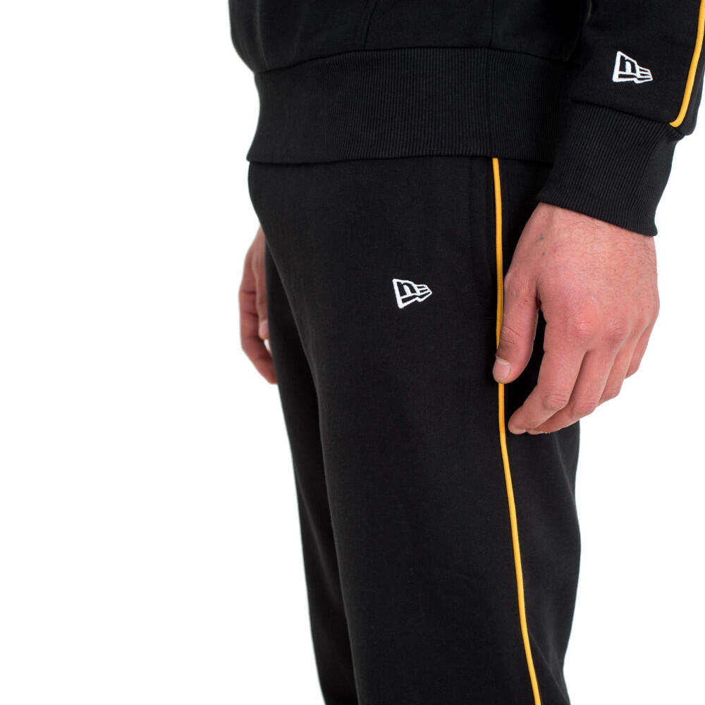 Pantalon de survêtement New Era LOS ANGELES LAKERS PIPED 2/5