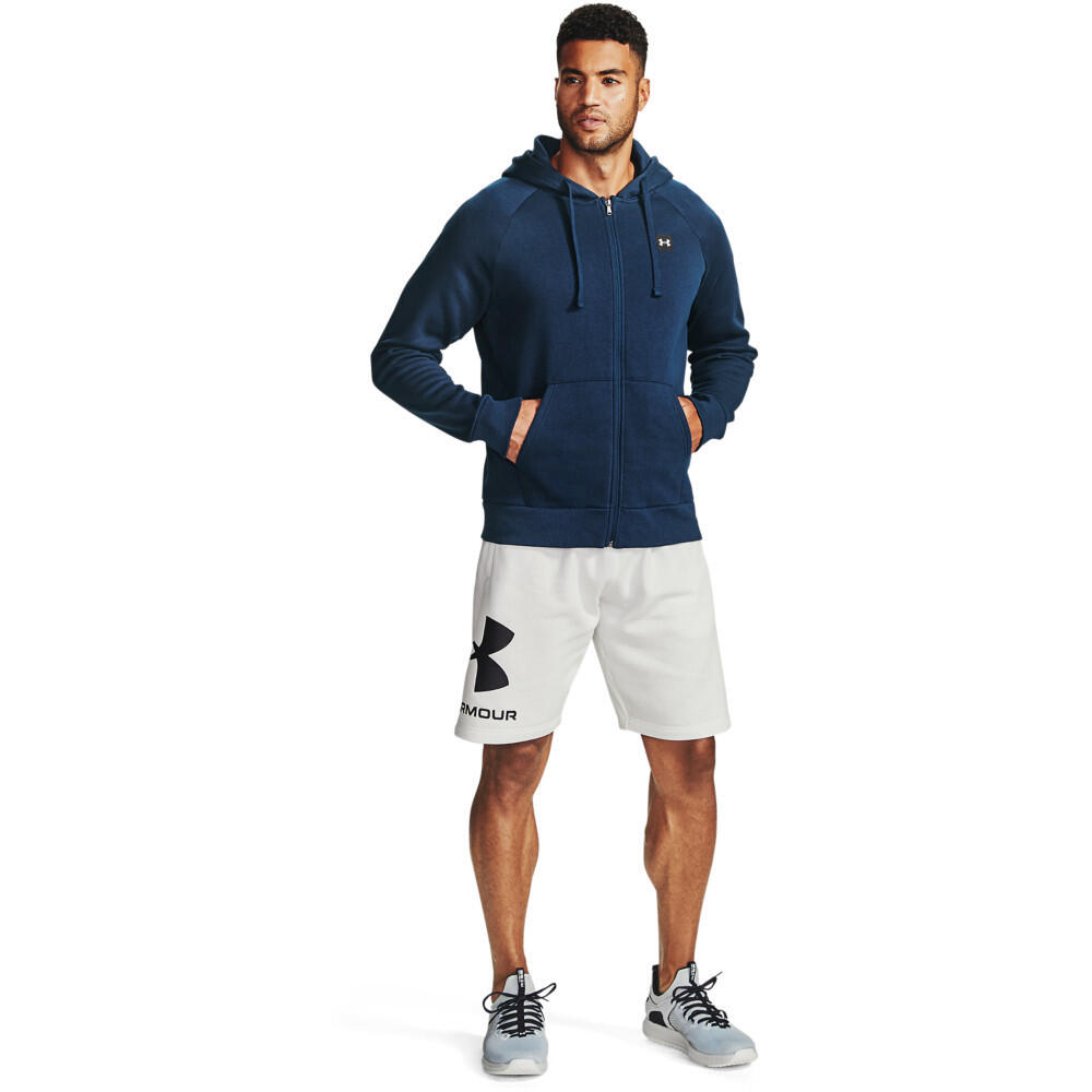 Kap Under Armour Rival Fleece FZ, Blauw, Mannen 5/5